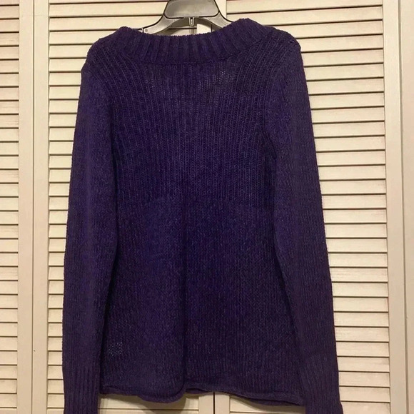 Arizona Grape Purple Sweater  size 1XJr Plus NWT - Picture 6 of 7